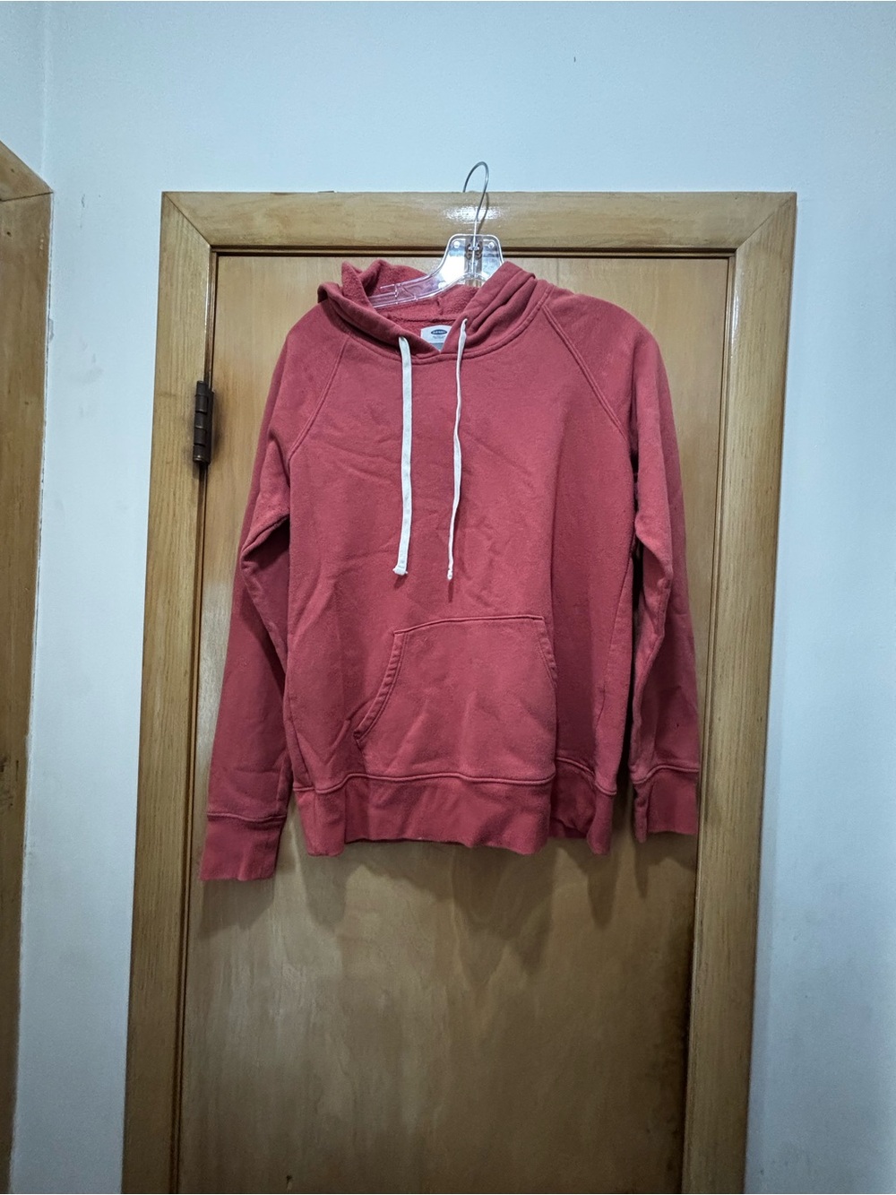 Women's Dusty Rose Pullover Hoodie Sweater
